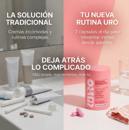 URO Probiótico Vaginal Original - 60 Cápsulas