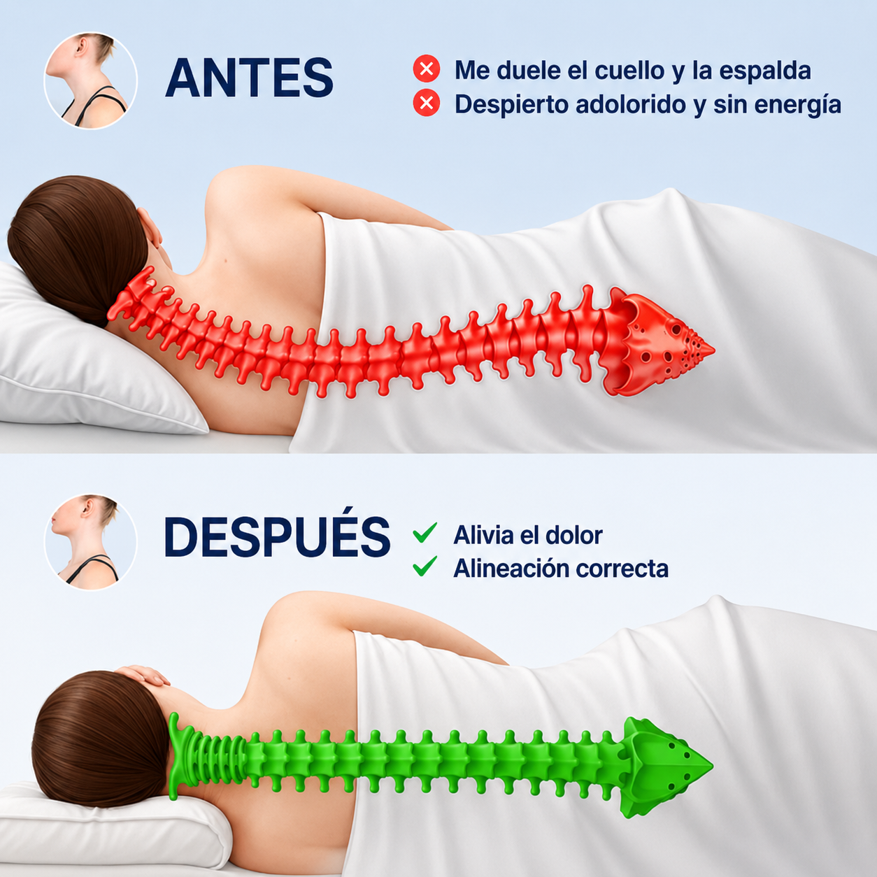 Nuvex® - Almohada Cervical 3D