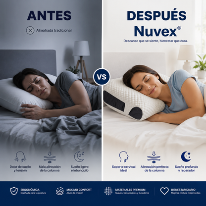 Nuvex® - Almohada Cervical 3D